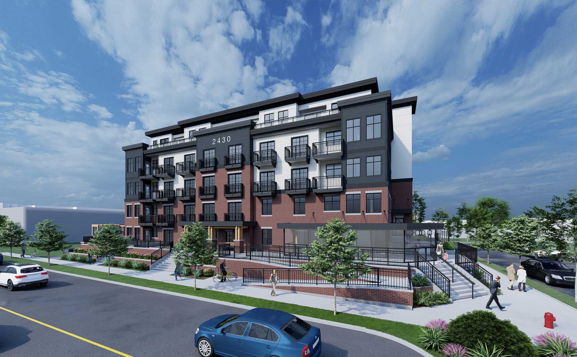 montrose mixed-use senior apartments